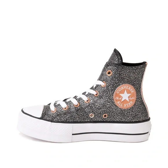 Converse Glitter High-Top Sneakers NWOT - Picture 1 of 7